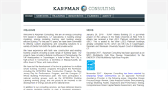 Desktop Screenshot of karpmanconsulting.net