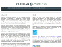 Tablet Screenshot of karpmanconsulting.net